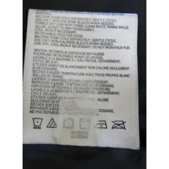 Laundry by Shelli Segal Full Length Puffer  with hood Black  XS  NWOT - Picture 13 of 14